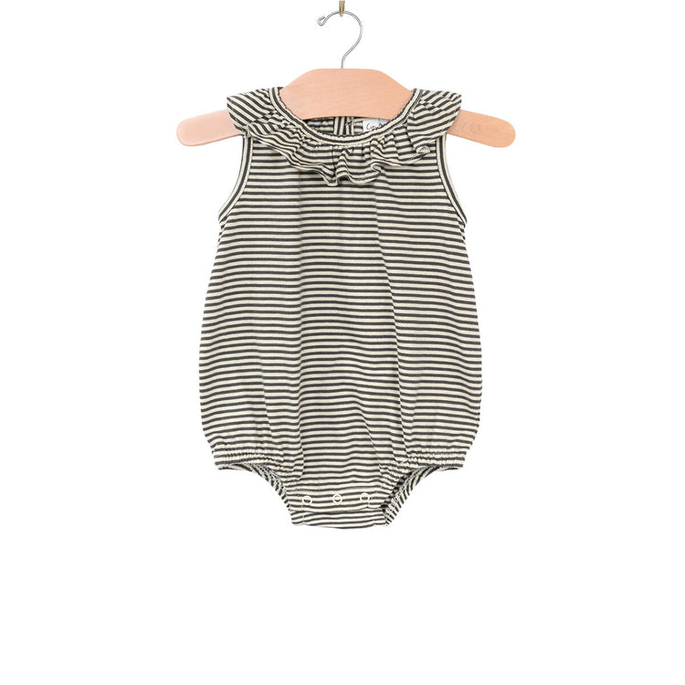 Frill Collar Romper