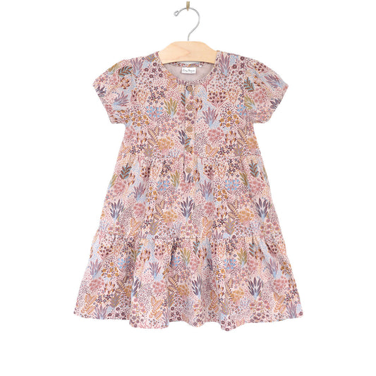 Puff Sleeve Henley Dress
