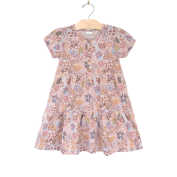 Puff Sleeve Henley Dress