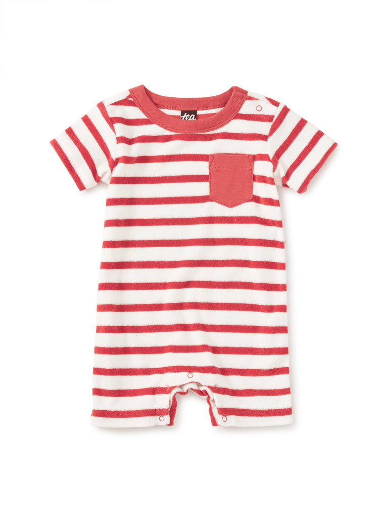 New Pocket Shortie Baby Romper