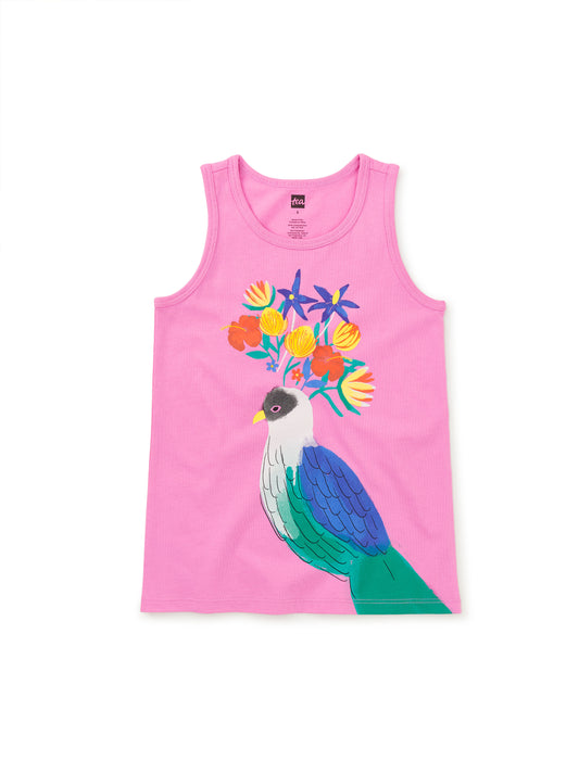 Floral Turaco Graphic Tank