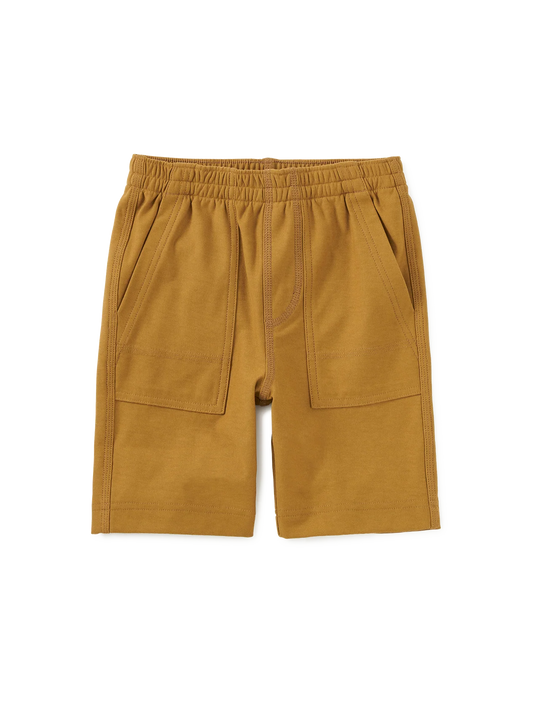 Raw Umber Playwear Shorts