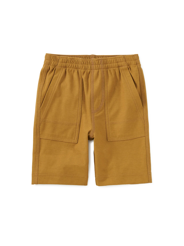 Raw Umber Playwear Shorts