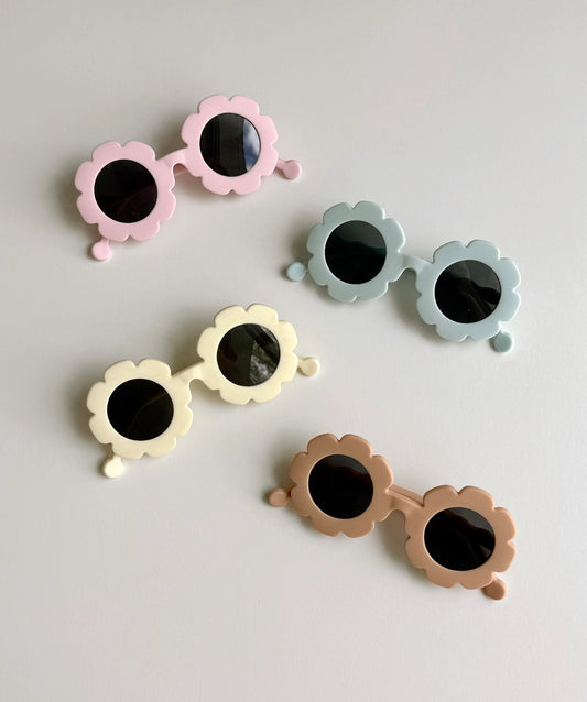Flower Flexible Frame Sunglasses