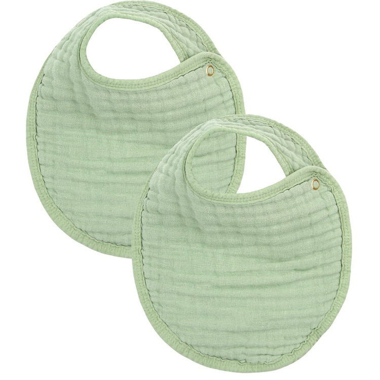 Cloud Muslin Bib 2 Pk