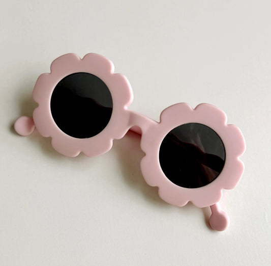 Flower Flexible Frame Sunglasses