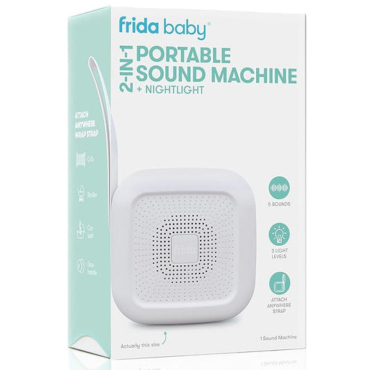 2-in-1 Portable Sound Machine and Nightlight