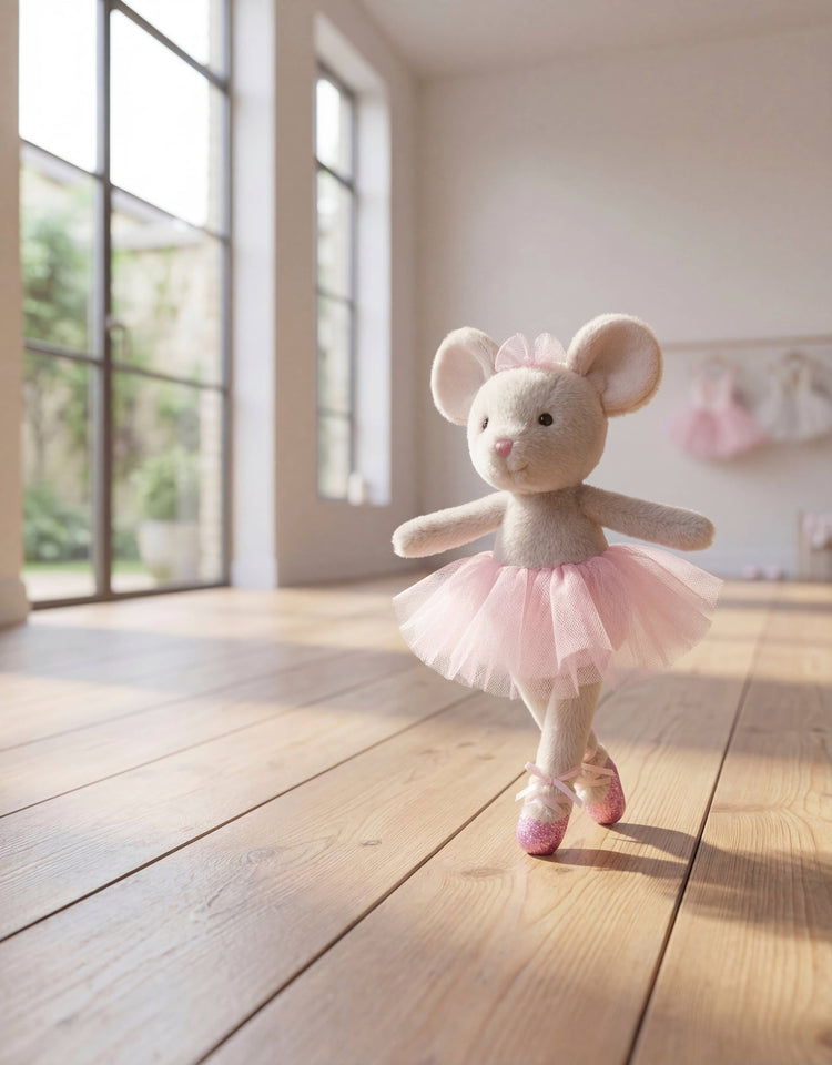 Antonia - Gray Ballerina Mouse