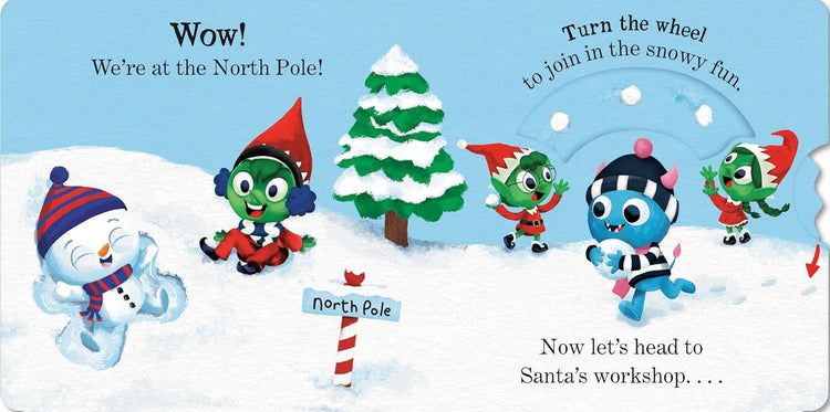 There's A Little Snowman In Your Book