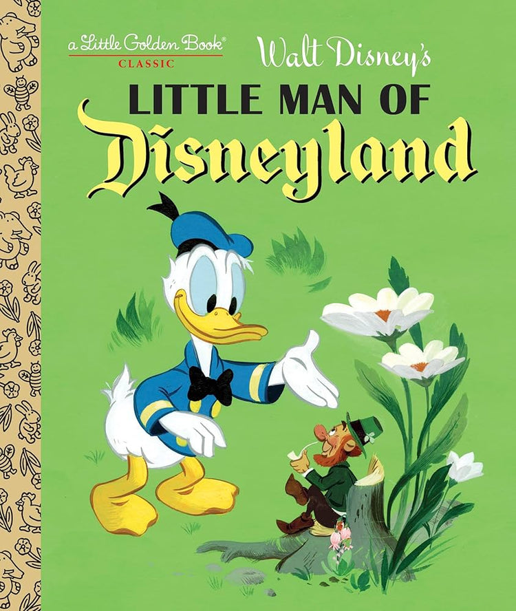 Little Golden Book Little Man of Disneyland