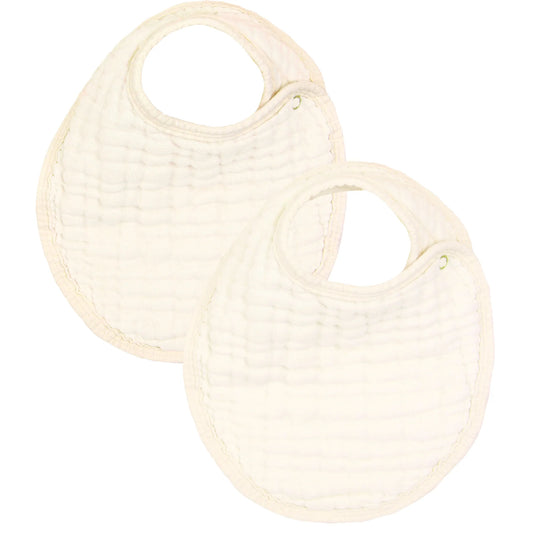 Cloud Muslin Bib 2 Pk