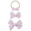 Classic Bow - Lavender Headband