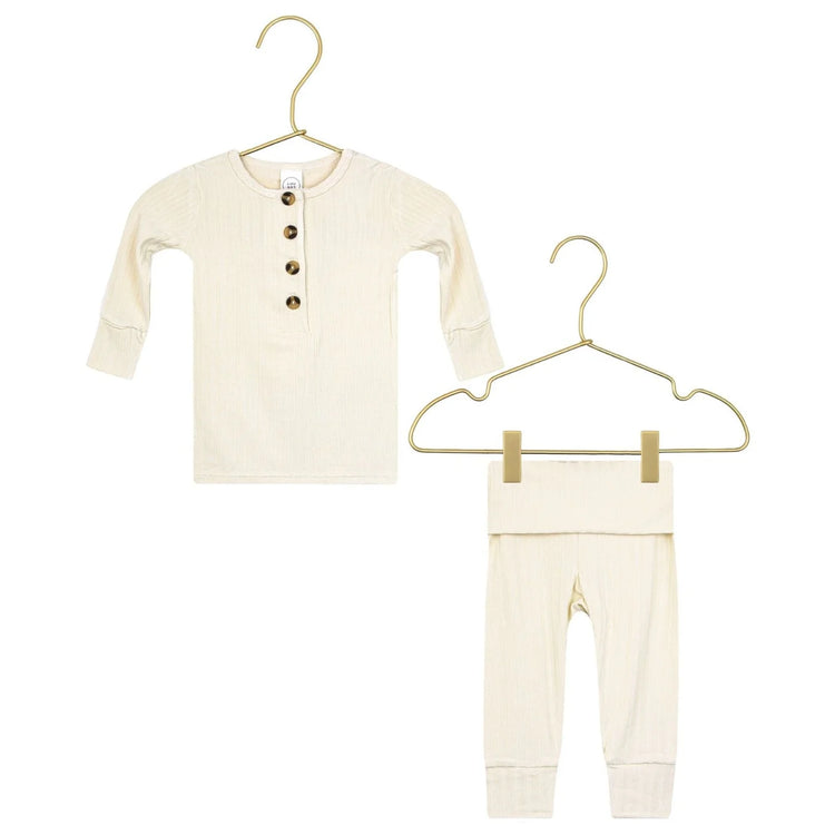 Quinn Ribbed Top and Bottoms