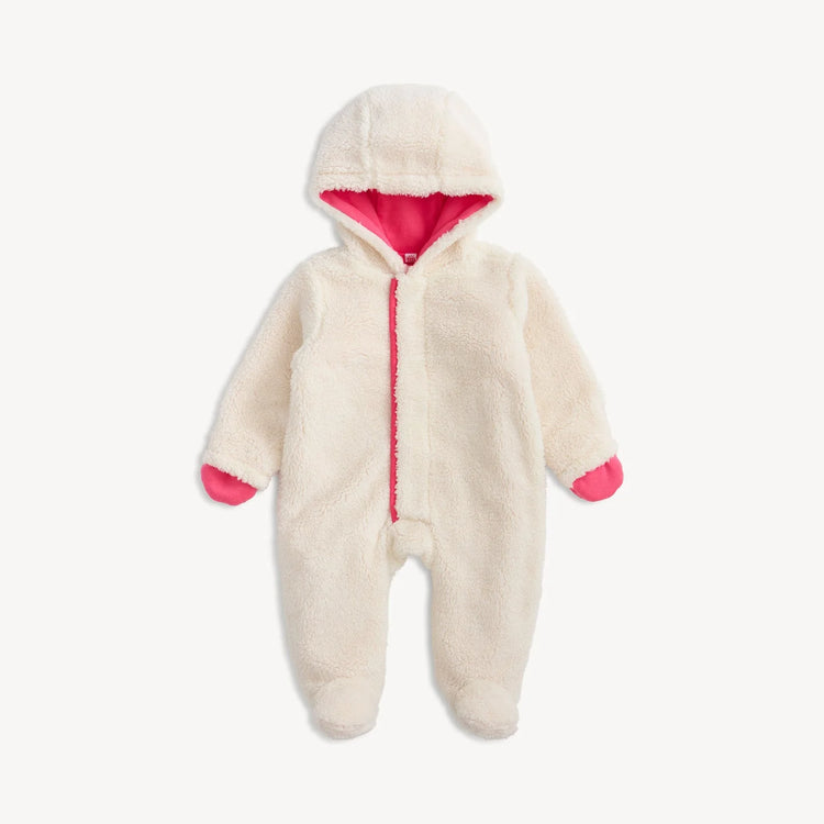 Gentle Cream Sherpa Magnetic Footie