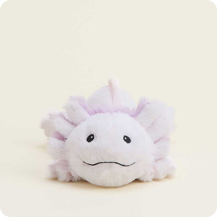Pink Axolotl Warmies Jr.