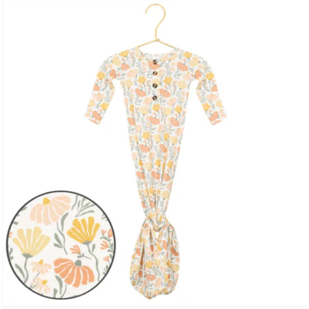 Phoebe Knotted Gown NB-3M