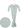 Bailey Ribbed Knotted Gown NB-3M