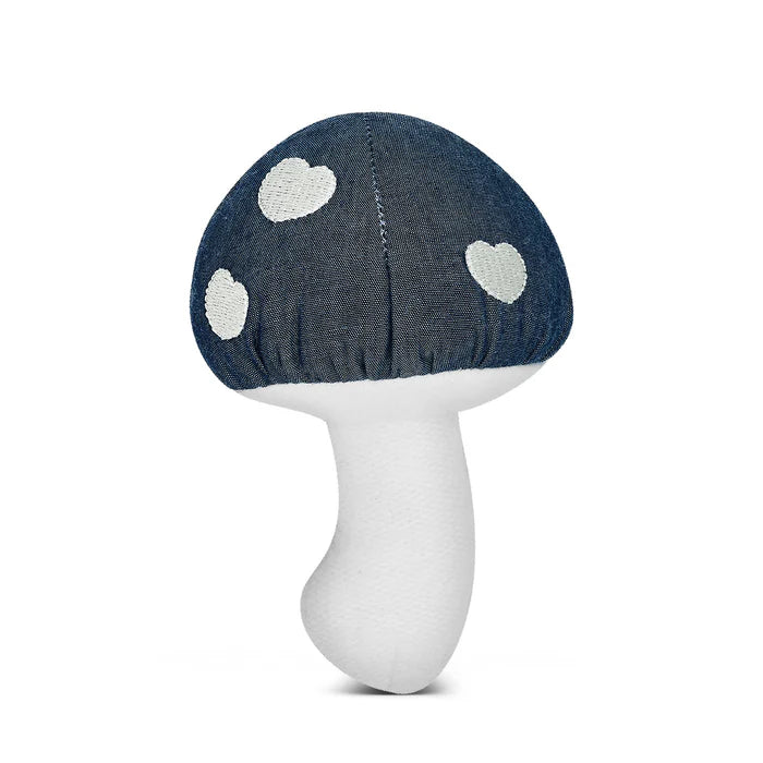 Mushroom Rattle - Chambray