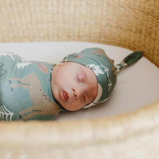 Top Knot Hat 0-4mo