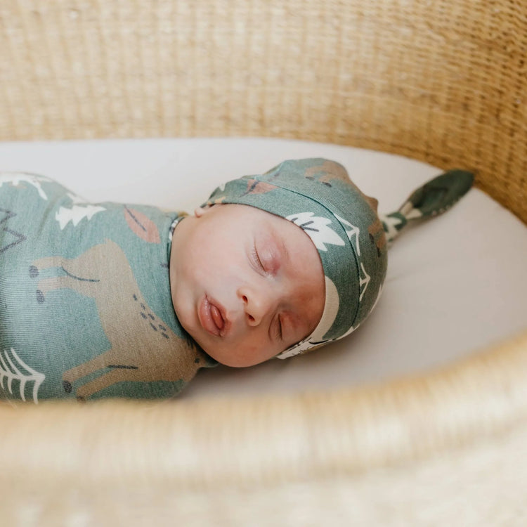Top Knot Hat 0-4mo