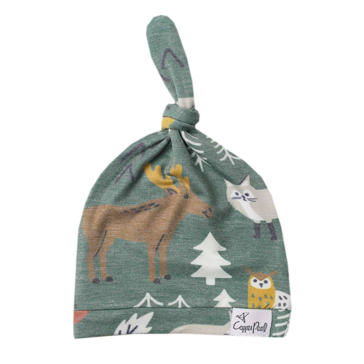 Top Knot Hat 0-4mo