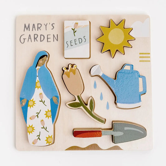 Mary's Garden Wooden Puzzle