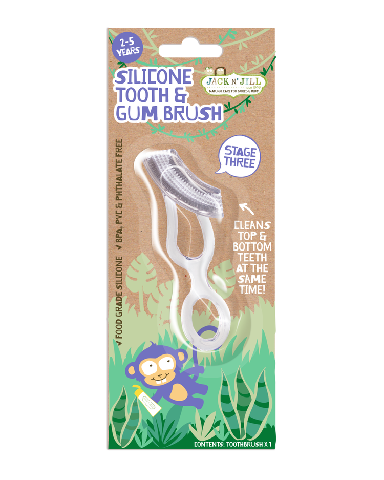 Jack N' Jill Stage 3 Silicone Tooth & Gum Brush