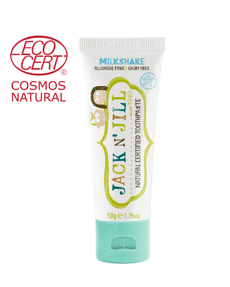 Jack N' Jill Natural Certified Kids Toothpaste Milkshake 50g
