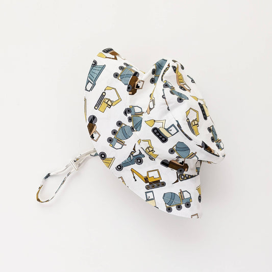 Construction Trucks Bucket Hat UPF 50+