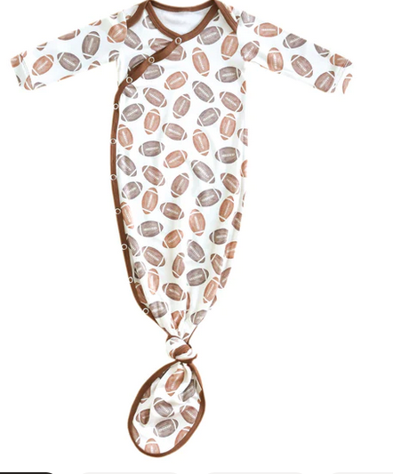 Blitz Copper Pearl Knotted Gown
