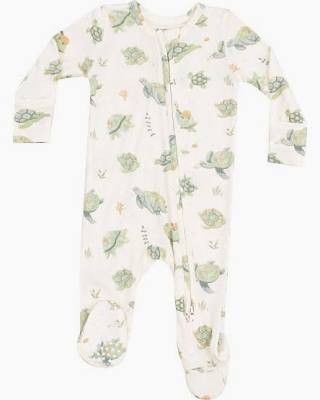 Sea Turtles 2 Way Zip Footie