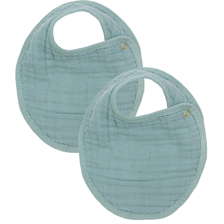 Cloud Muslin Bib 2 Pk