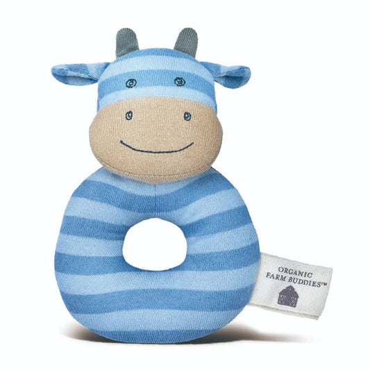Mr. Moo - Teething Rattle