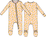 Angel Dear 2-Way Zipper Footie