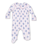 Angel Dear Smocked Peter Pan Snap Footie