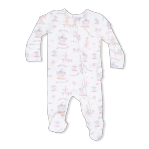 Angel Dear 2-Way Ruffle Back Zipper Footie