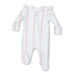 Angel Dear 2-Way Ruffle Sleeve Zipper Footie
