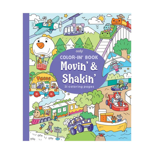 Ooly Color-In' Book