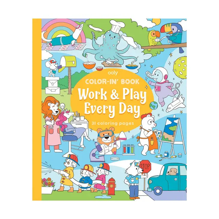 Ooly Color-In' Book