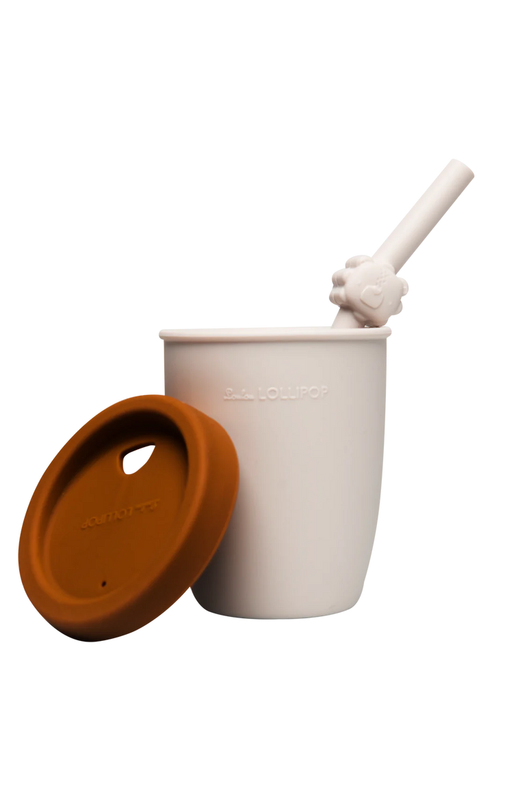 'Born To Be Wild' Kids' Cup with Straw