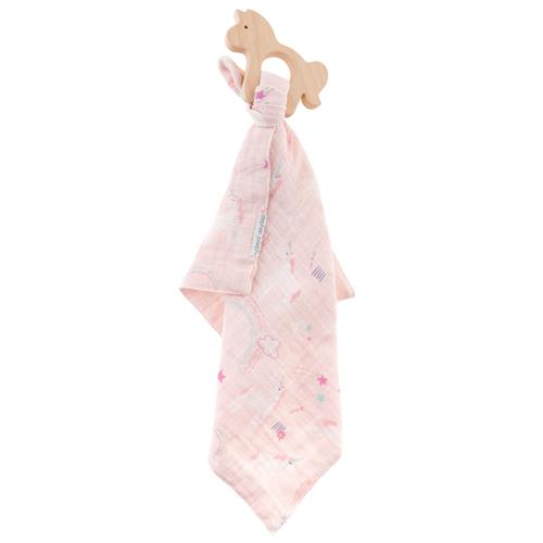 Muslin Lovie w/ Teether