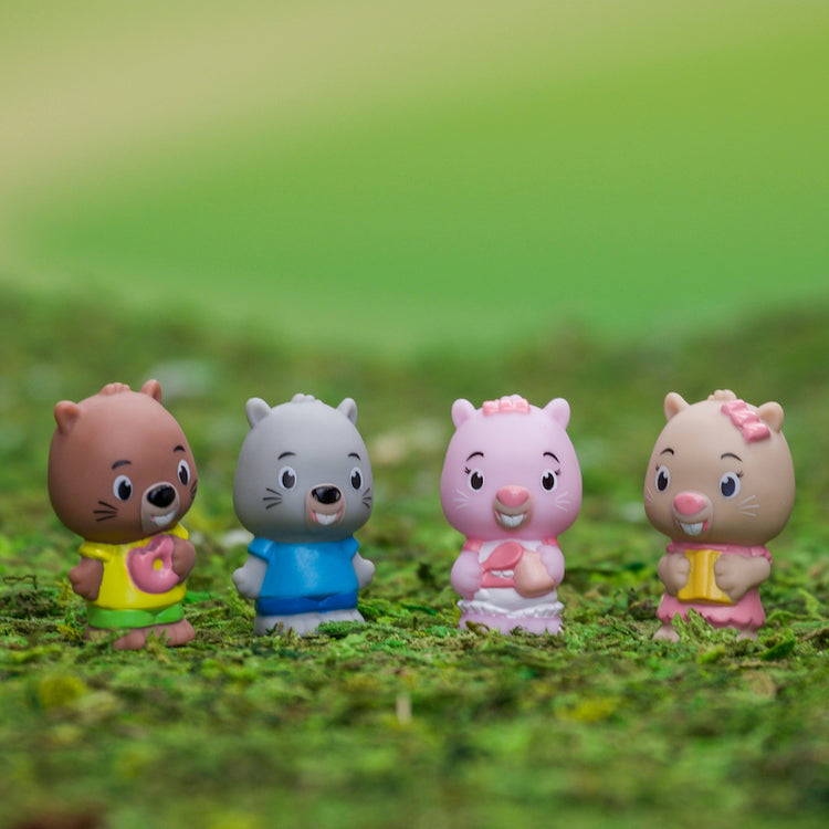 Timber Tots Nutnut Family