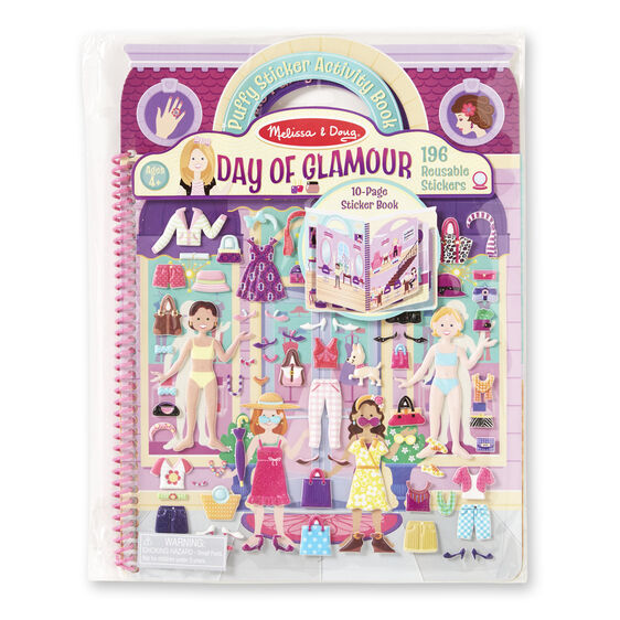 Deluxe Puffy Sticker Book