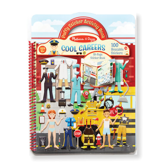 Deluxe Puffy Sticker Book