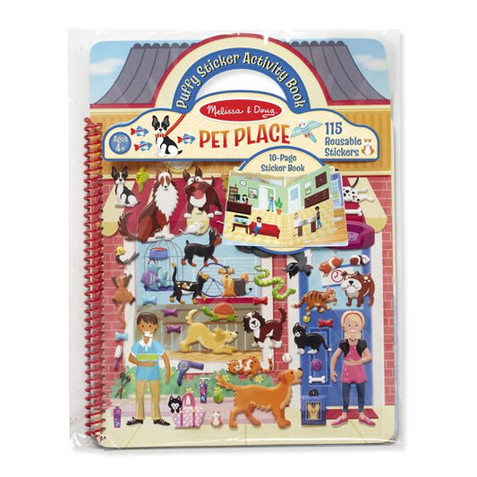 Deluxe Puffy Sticker Book