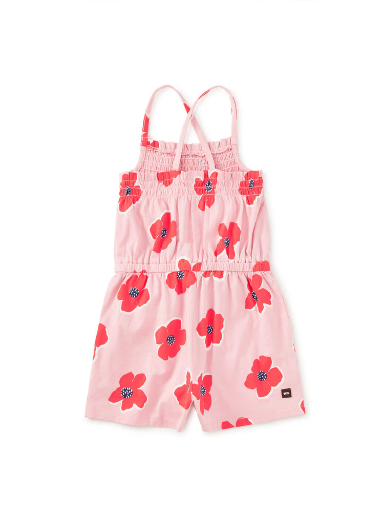 Smocked Strappy Romper