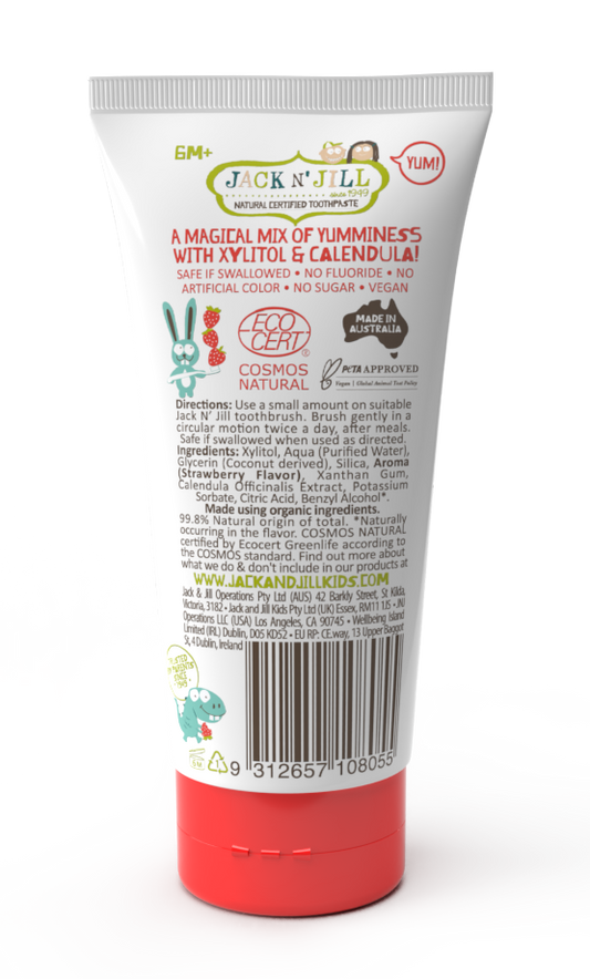 Jack N' Jill Mega Berry Toothpaste Strawberry