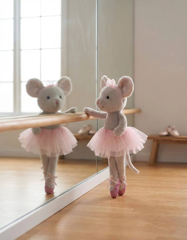Antonia - Gray Ballerina Mouse