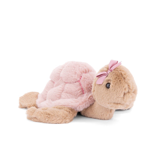 Baby Sandy - Plush Pink Turtle