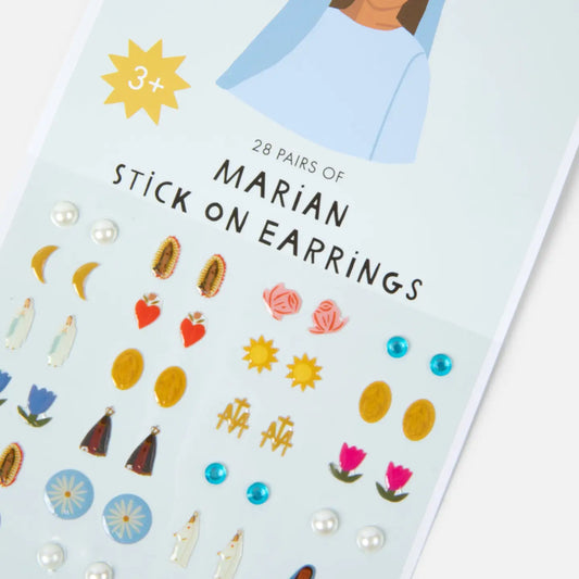 Marian Stick On Earrings
